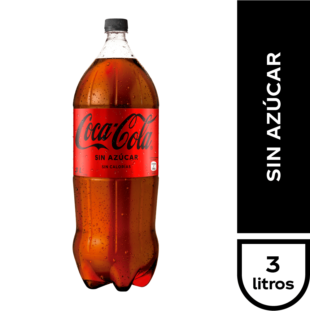 Bebida Coca Cola Zero Desechable 3.0Lt