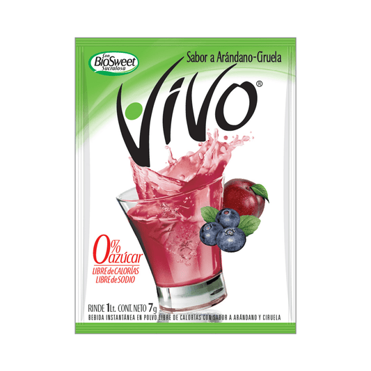 Jugo En Polvo Arandano Ciruela Vivo 7g