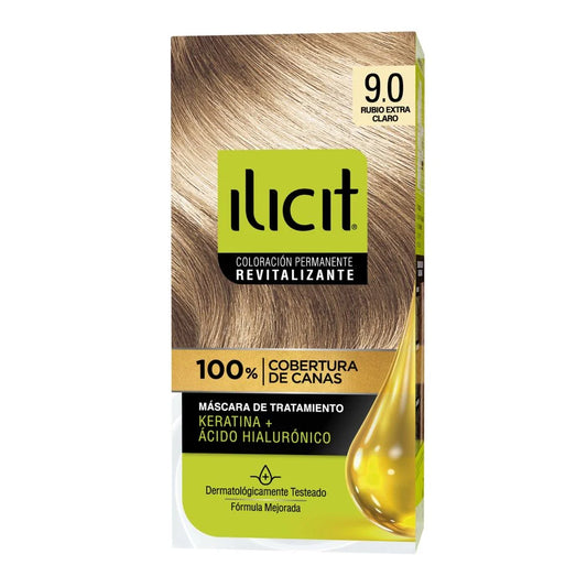 Tintura De Pelo Ilicit Rubio Extra Claro 9.0  47g