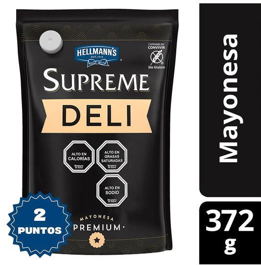 Mayonesa Hellmann's Supreme Deli 372g