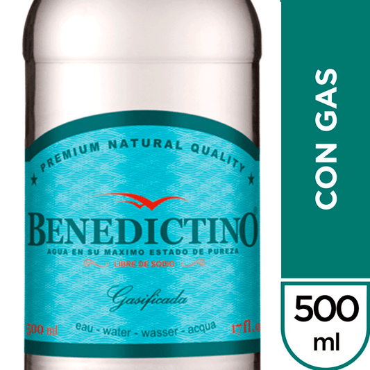 Benedictino Gasificada 500 ML