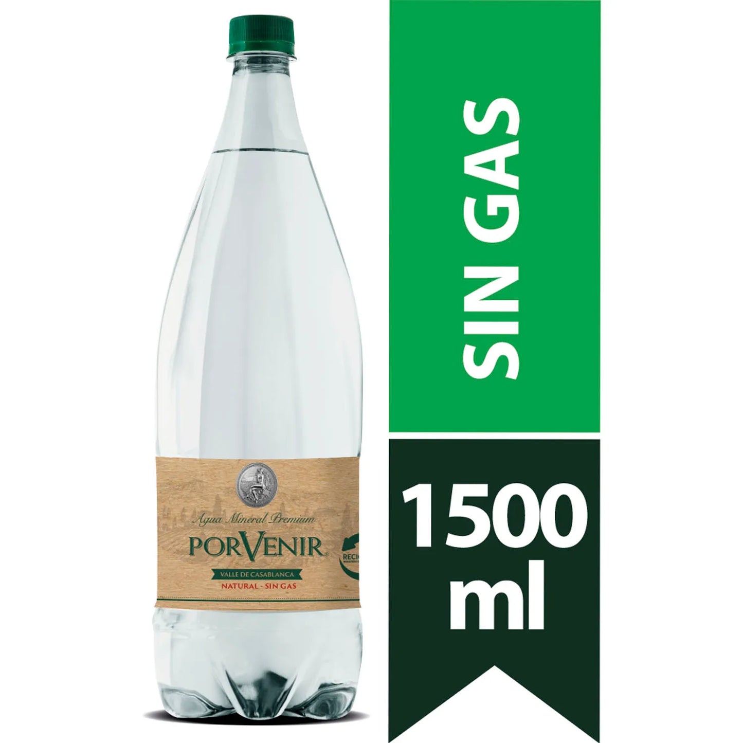 Agua Mineral Premium Por Venir Sin Gas 1500ml