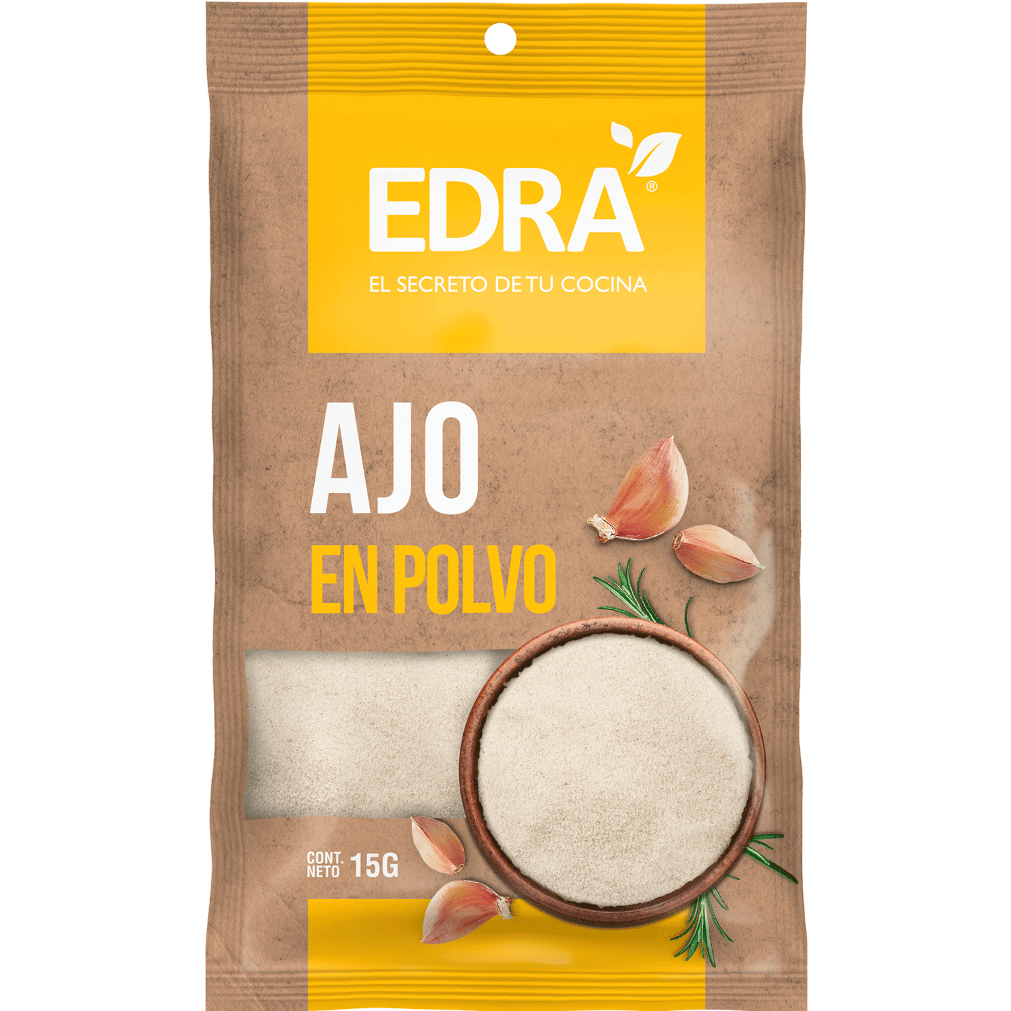 Ajo En Polvo Edra 15g