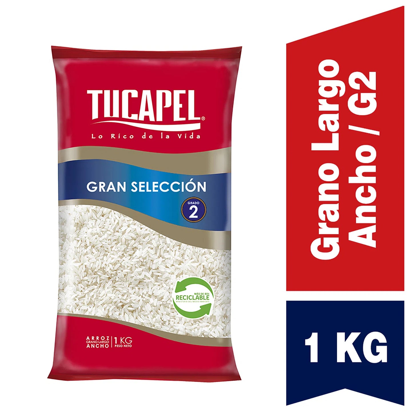 Arroz Grado 2 Tucapel 1Kg