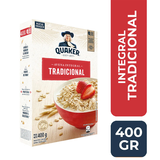 Avena Quaker Tradicional 400 g