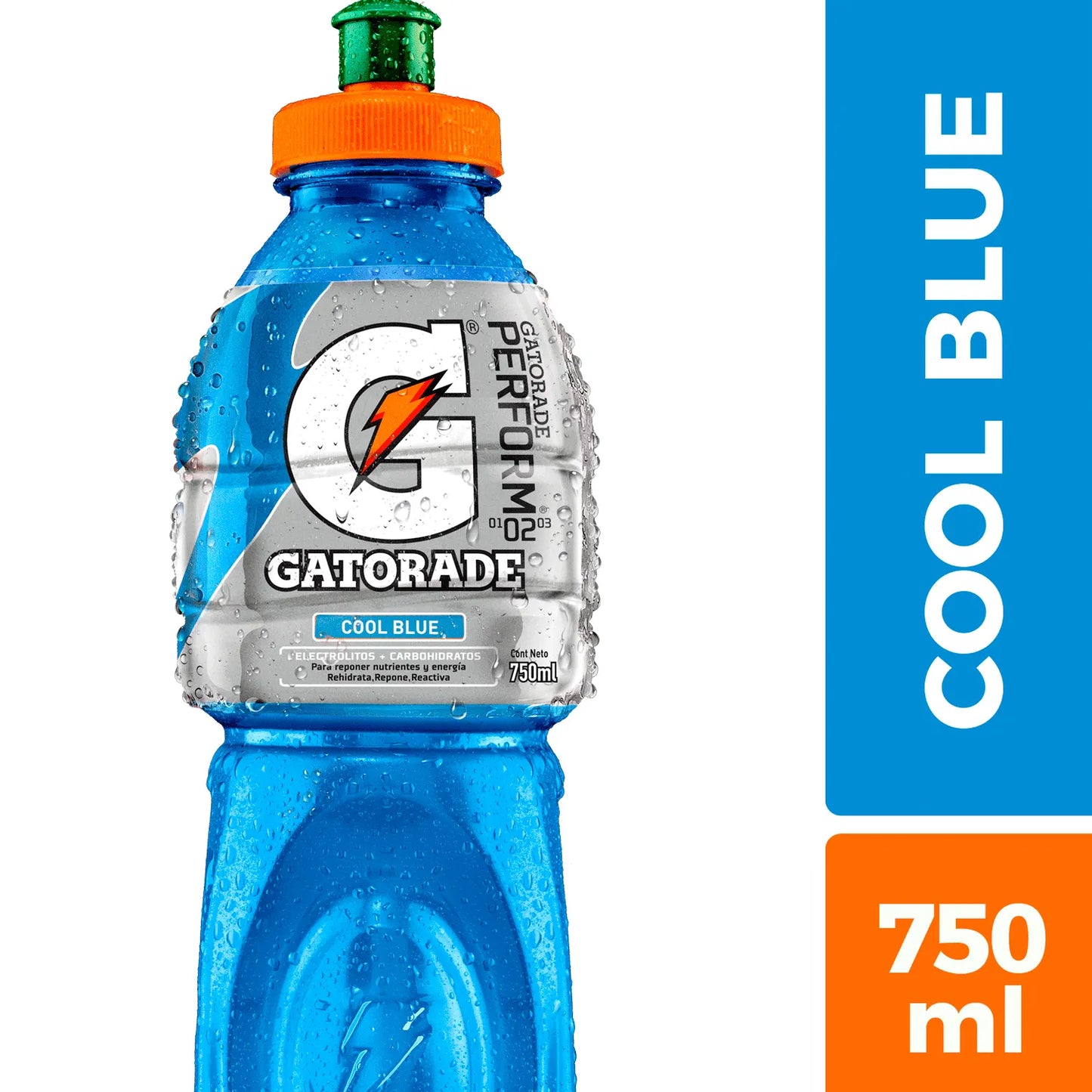 Bebida Isotónica Gatorade Cool Blue 750 Ml