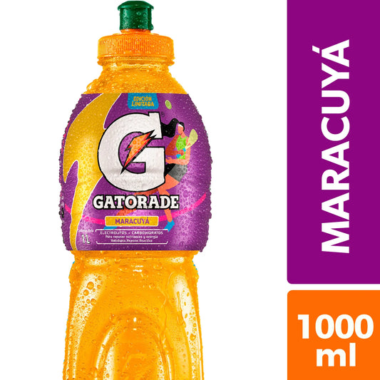 Gatorade Bebida Isotónica Maracuyá 1 Lt