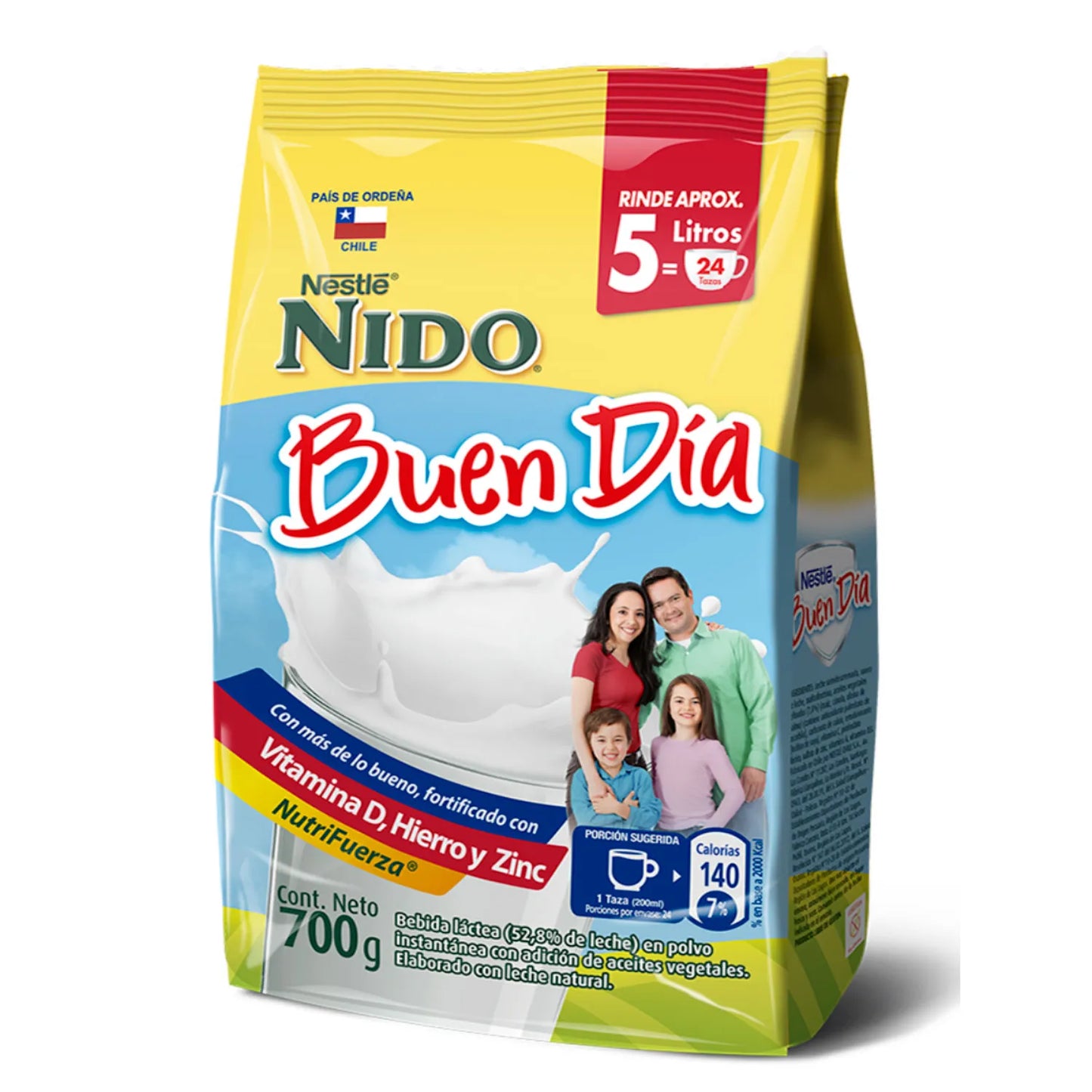 Leche en Polvo Nido Buen Día 700g