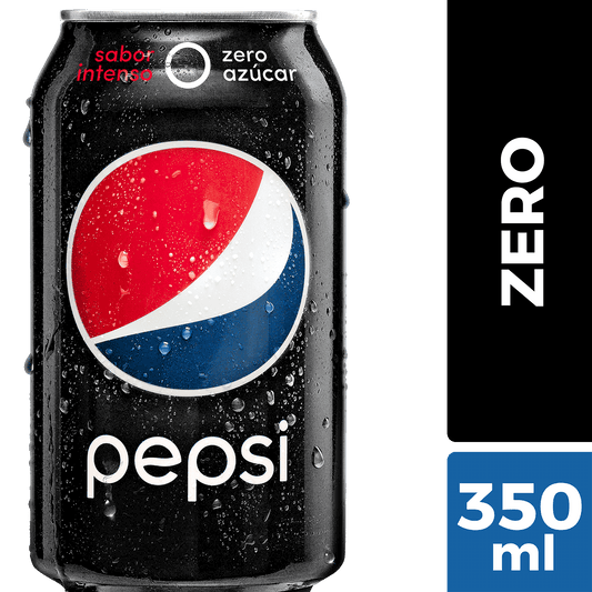 Bebida Pepsi Zero Lata 350ml