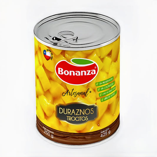 Duraznos en Trocitos Bonanza 425g