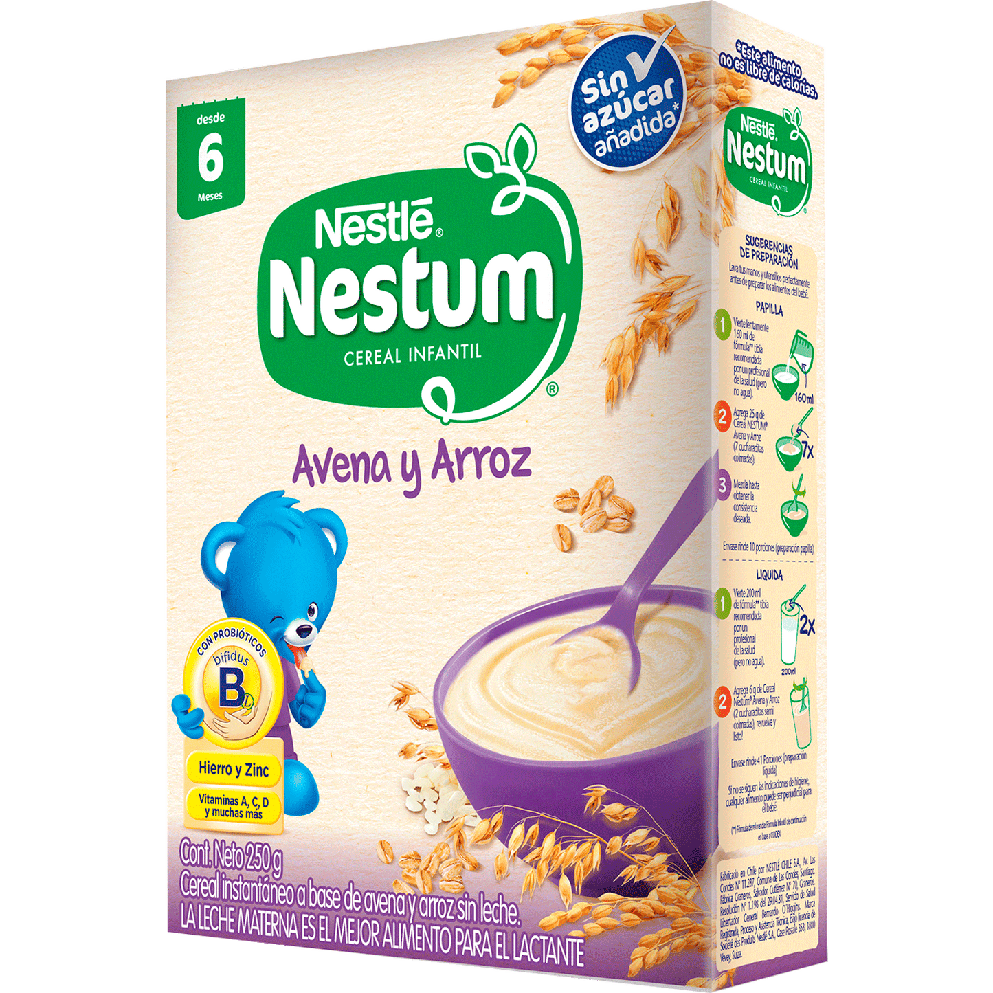 Nestum Avena & Arroz Nestle 250g