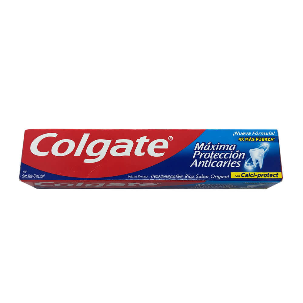 Pasta de Dientes Colgate Maxima Proteccion Calcio 75ml