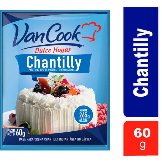 Crema Chantilly Van Cook 60g