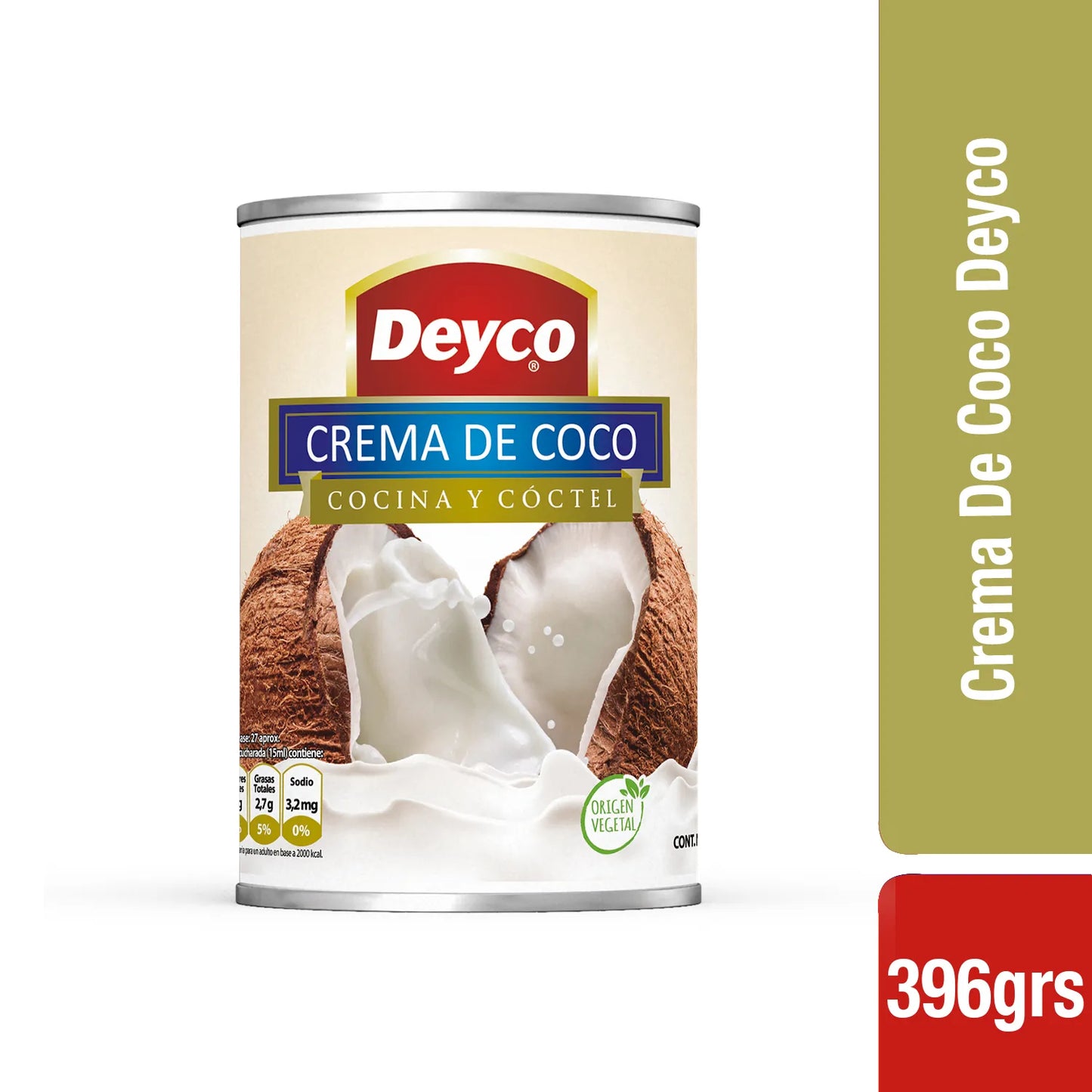 CREMA DE COCO DEYCO 396 g