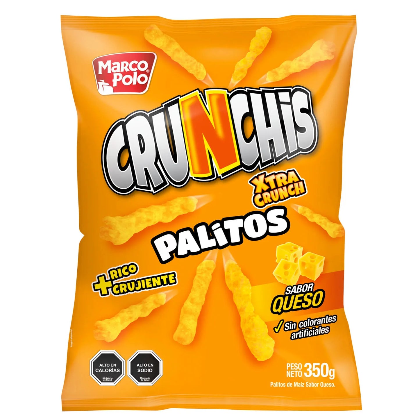 Crunchis Palitos Mr Polo 350G