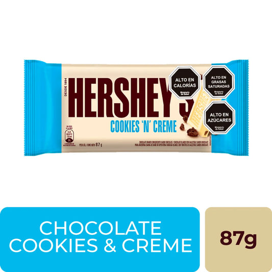 Chocolate Hersheys Cookies Creme 87g