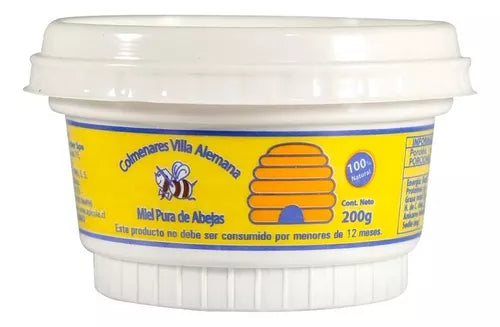 Miel Pura De Abeja Colmenares Villa Alemana 200g