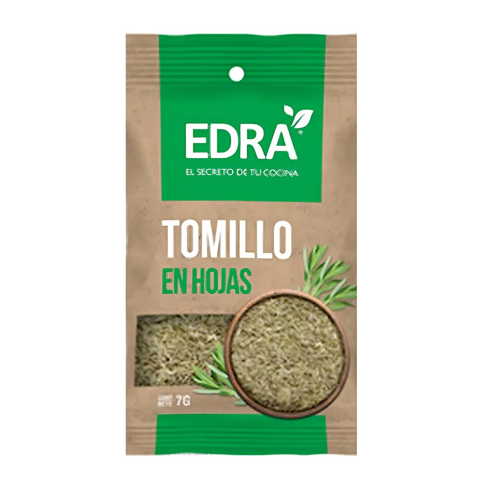 Tomillo En Hojas Edra 7g