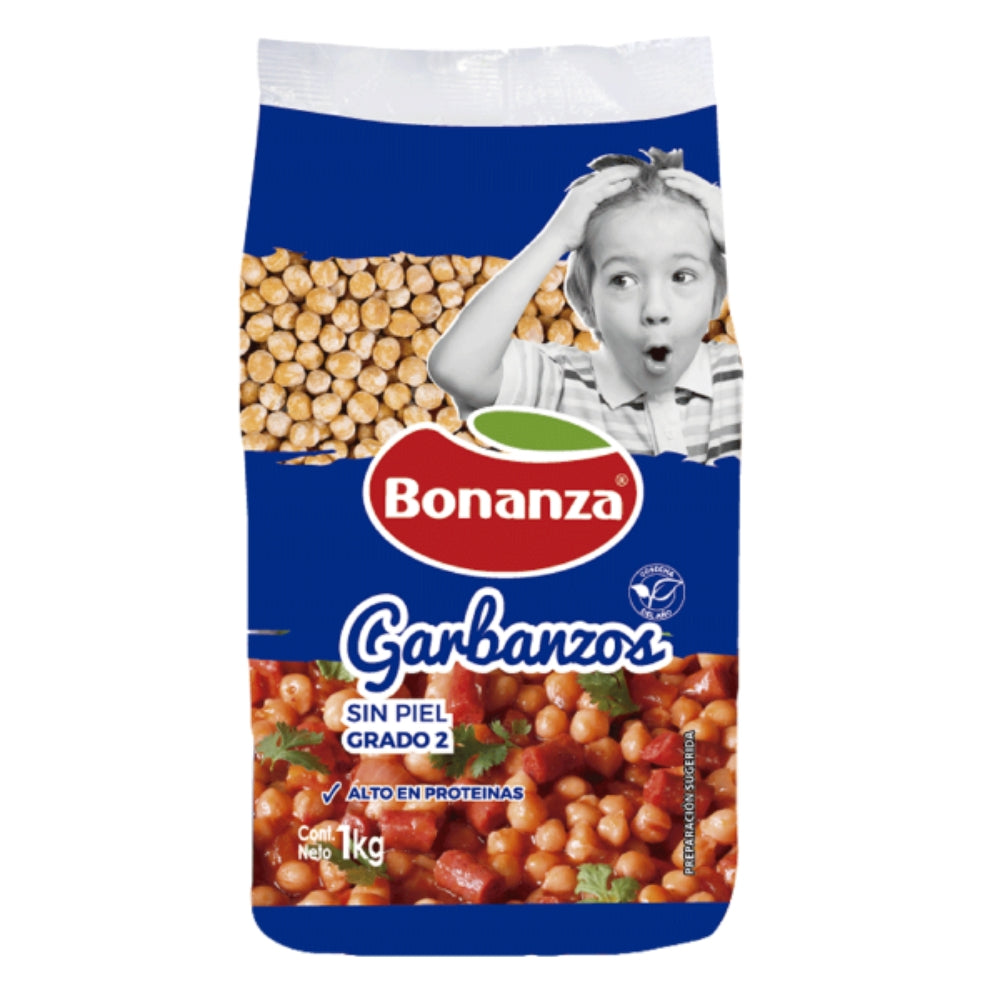 Garbanzos sin Piel Bonanza Grado 2 1Kg