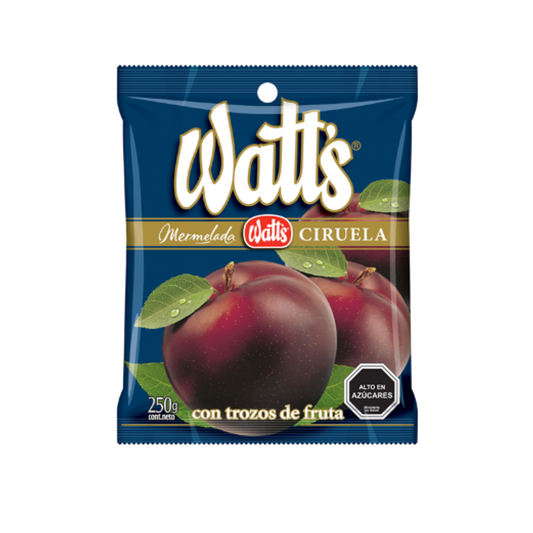 Mermelada Ciruela Watts 250g