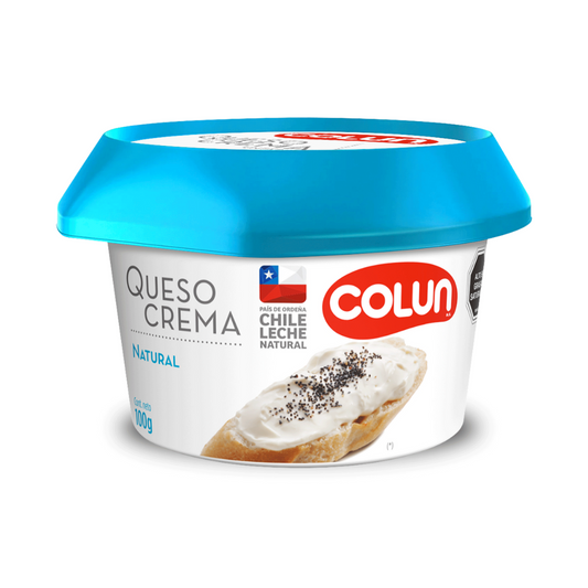 Queso Crema Natural Colun 100g