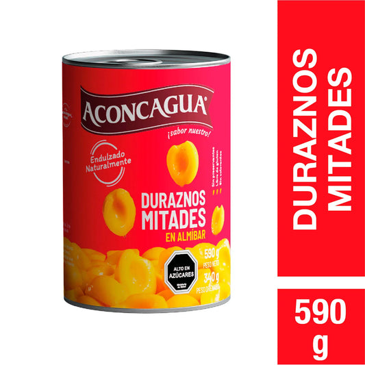 ACONCAGUA DURAZNOS MITADES 590G