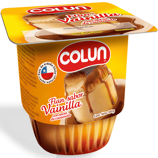 Flan de Vainilla Colun 100g