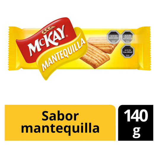 Galleta Mantequilla Mckay  140g