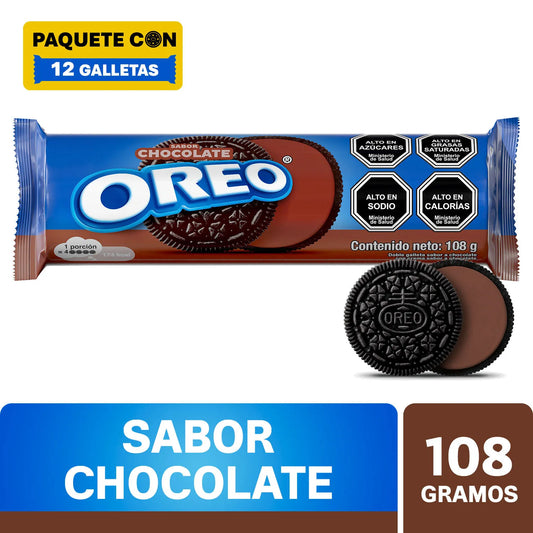 Galleta Oreo Sabor Chocolate 108 g