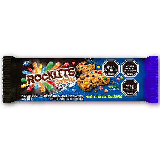 Galleta Vainilla Rocklets 165g