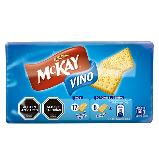 Galletas vino McKay 155 g