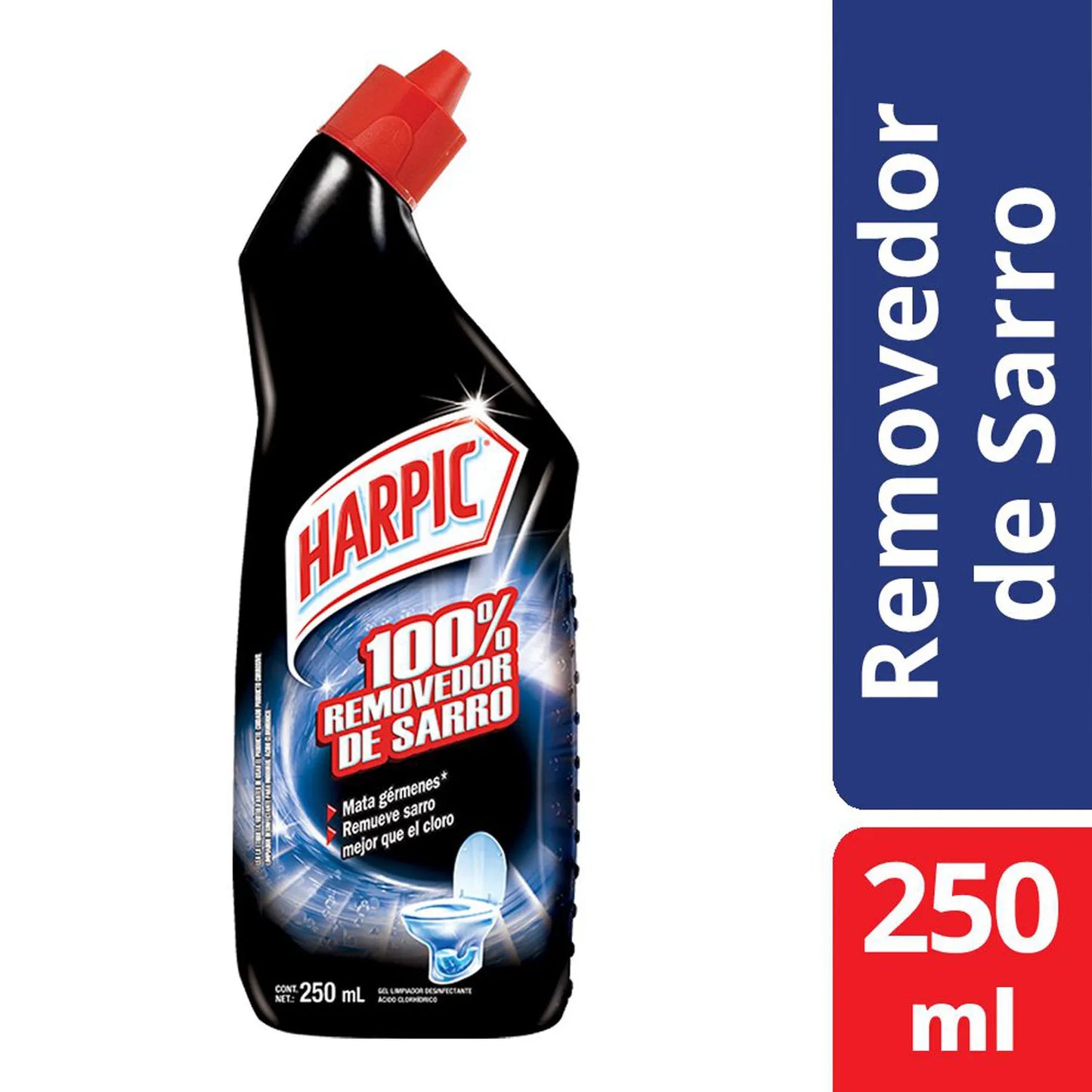 Limpiador Baño Harpic Removedor Sarro 250 ml