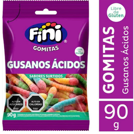 Gomitas Acidas Fini 90g