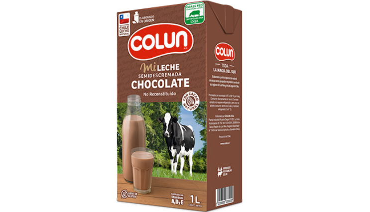 Leche Chocolate Semidescremada Colun 1Lt