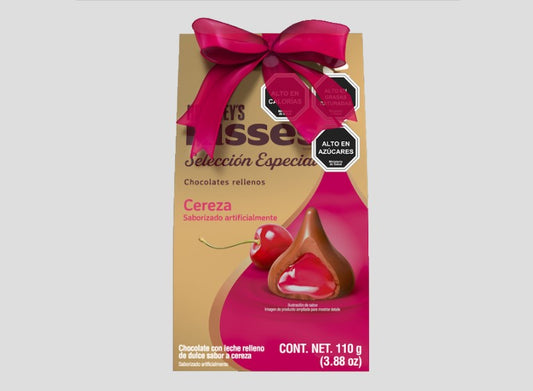 Chocolate Hersheys Kisses Cereza 110g