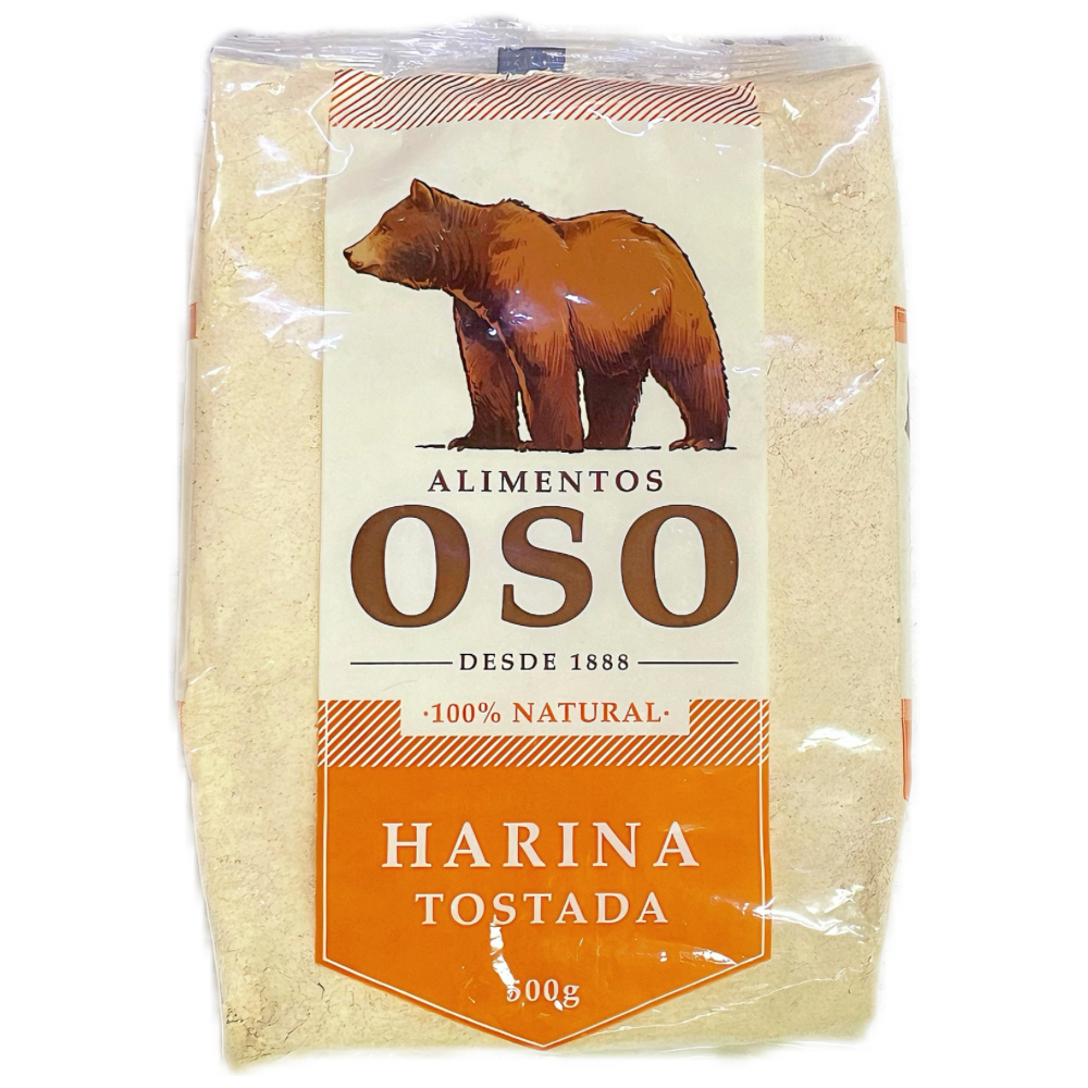 Harina Tostada Oso 500g