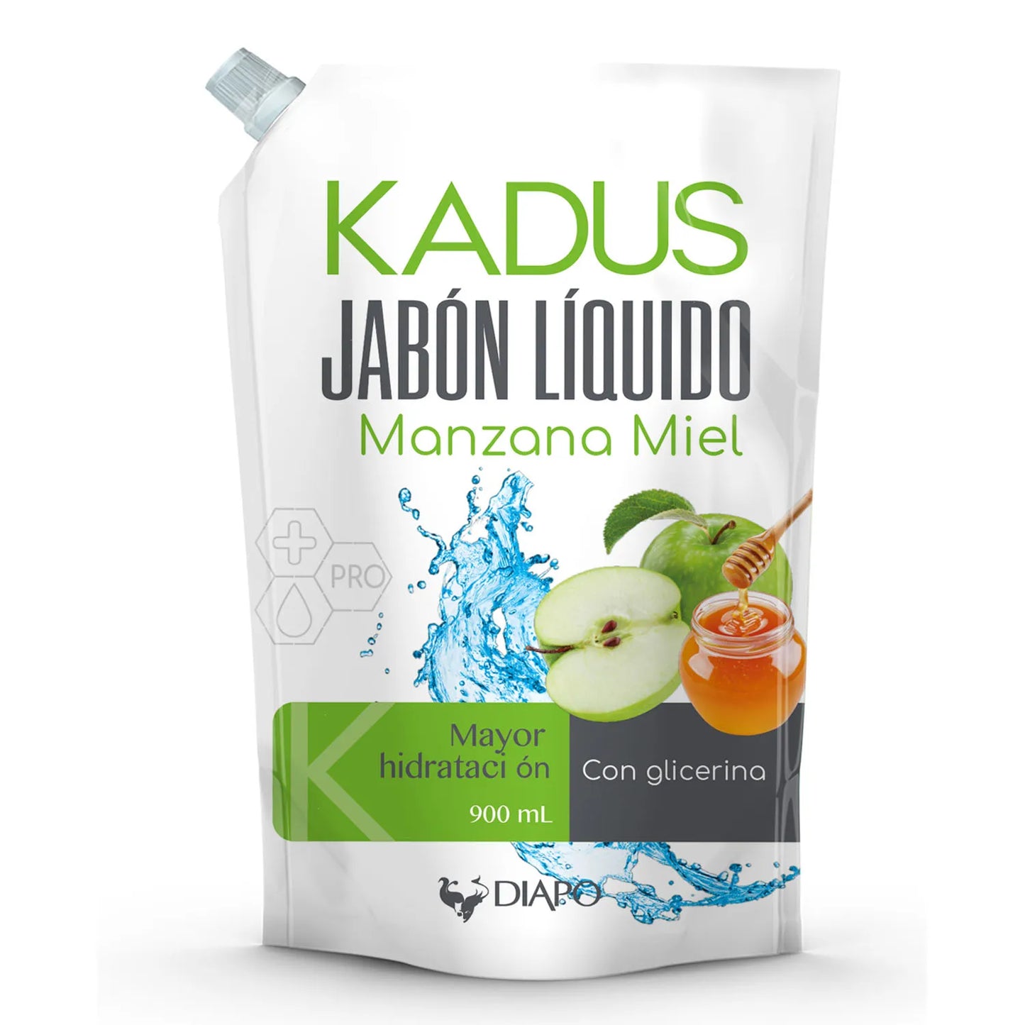 Jabon  Liquido Manzana Miel Kadus 900ml