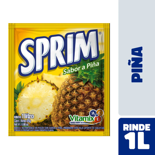 Jugo en Polvo Sprim Piña 25 Gr