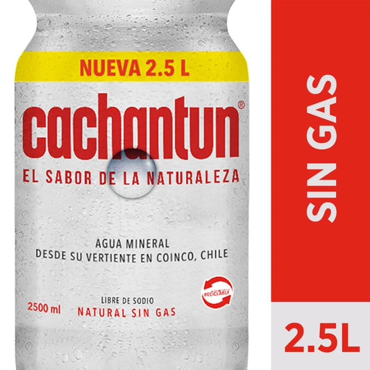 CACHANTUN SIN GAS 2.5 LTR