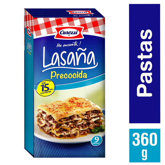 Lasaña Precocida Carozzi 360g