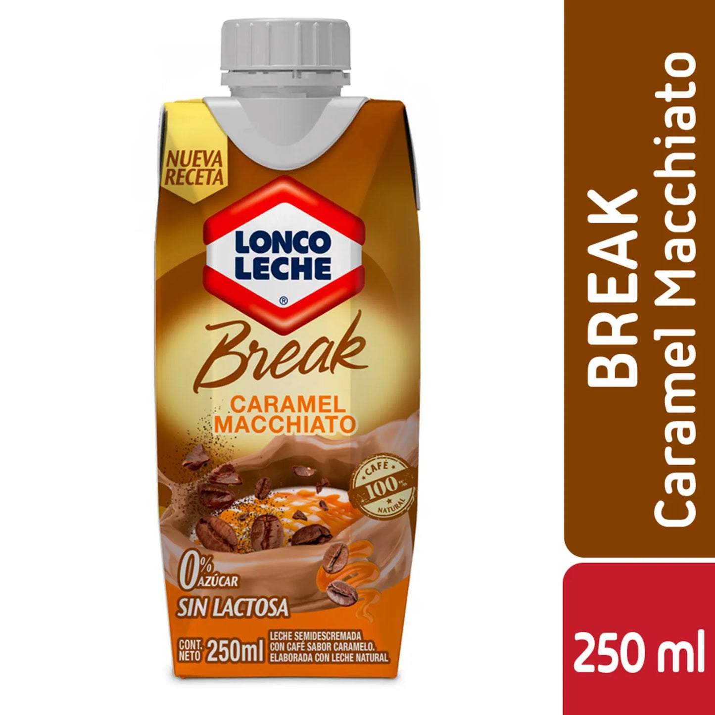 Leche Choc Break Macchiato 250 ml