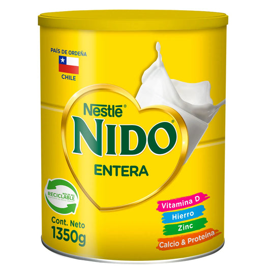 Leche en Polvo Nido Entera 1350g