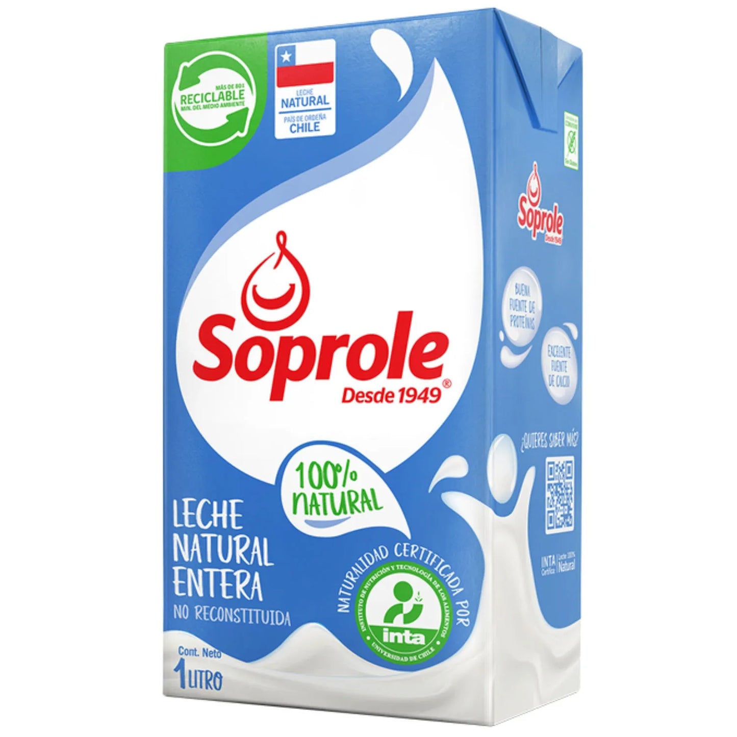 Leche Enteral Natural Soprole 1 Lt