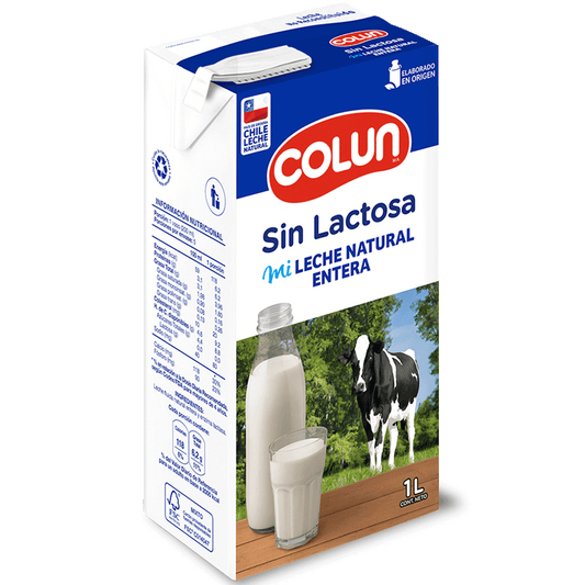 Leche Sin Lactosa Colun 1 Lt