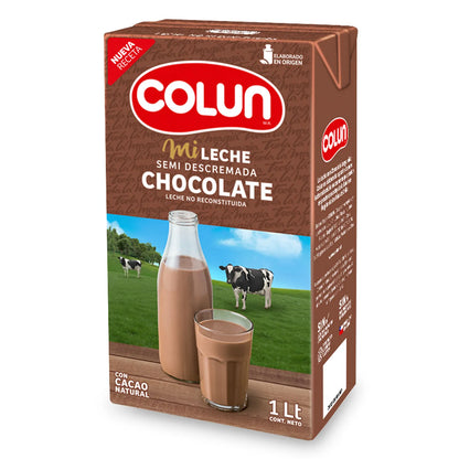 Leche Chocolate Semidescremada Colun 1Lt