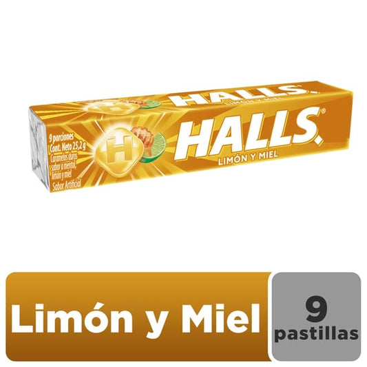 Halls Mentho Miel 9 Un