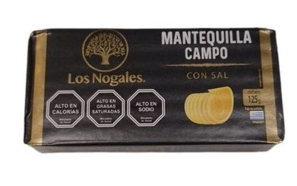 Mantequilla Campo Nogales Sal 125 Gr