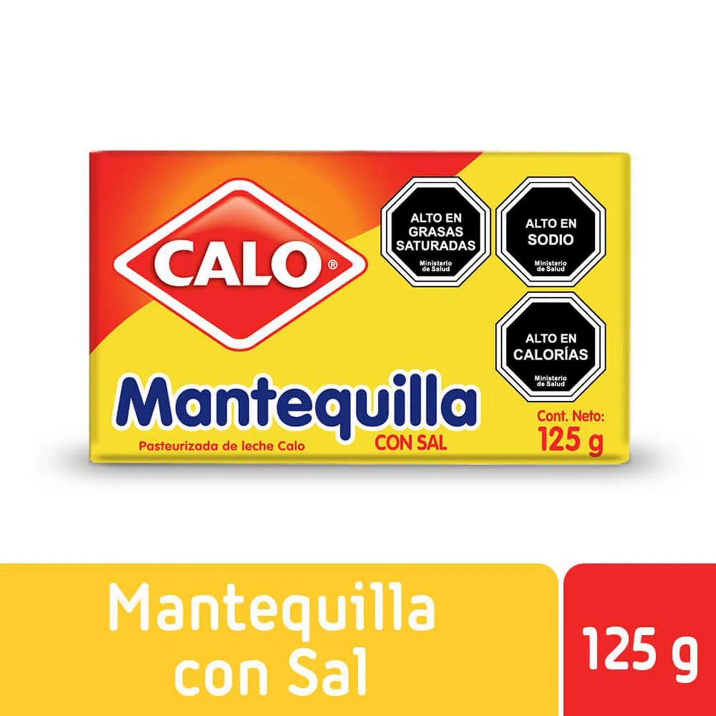 Mantequilla Con Sal Calo 125g