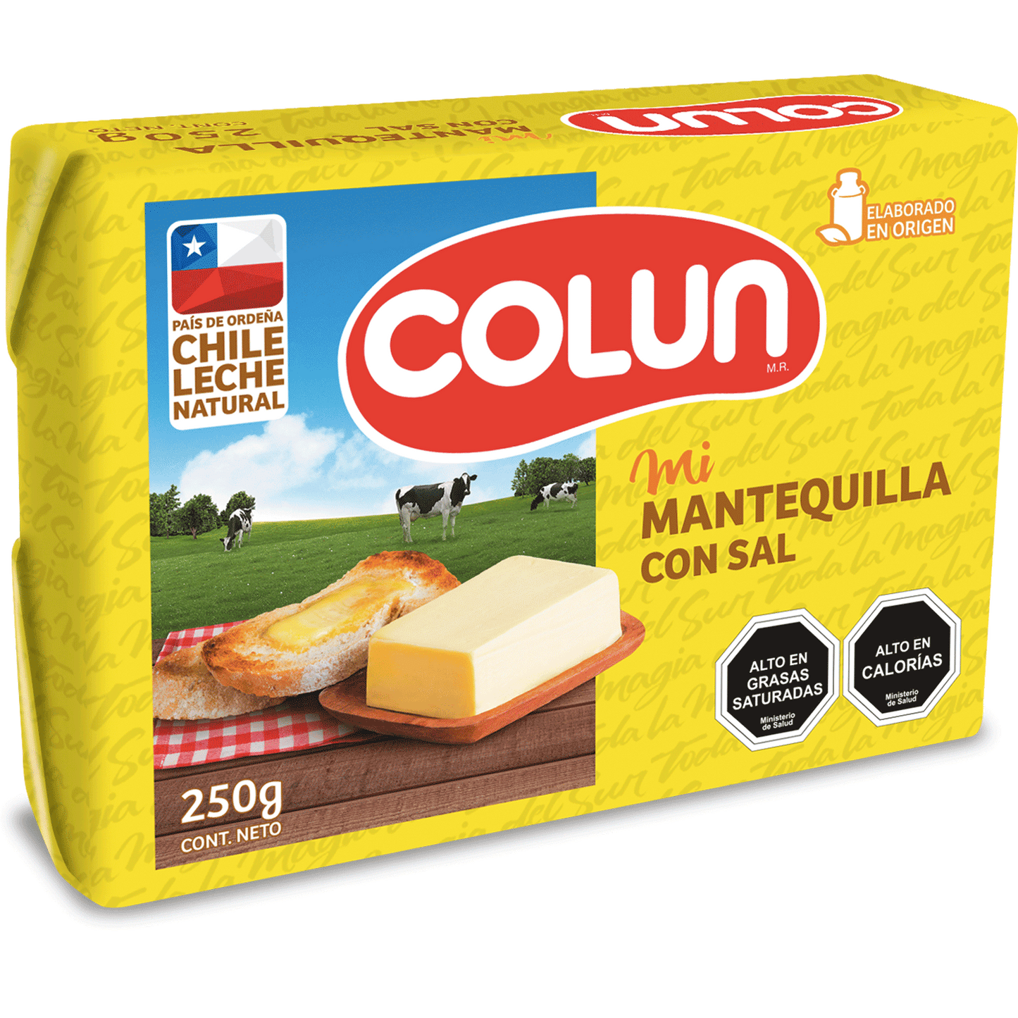 Mantequilla Con Sal Colun 250g