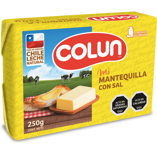 Mantequilla Con Sal Colun 250g